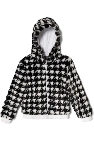 Guess Chamarra bomber con motivo pied de poule