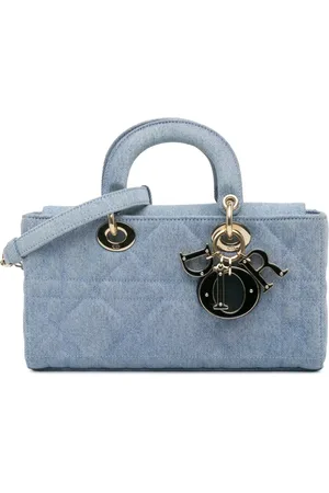 Dior Bolsa satchel Small Denim Macrocannage Lady D Joy 2022
