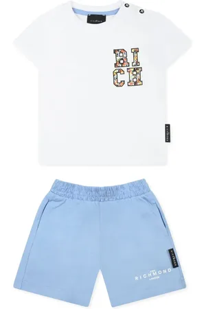 John Richmond Set de shorts con logo estampado