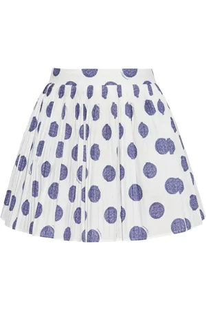 Moschino Falda con pliegues
