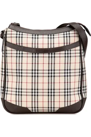 Burberry Bolsa crossbody House Check Canvas 2000-2017