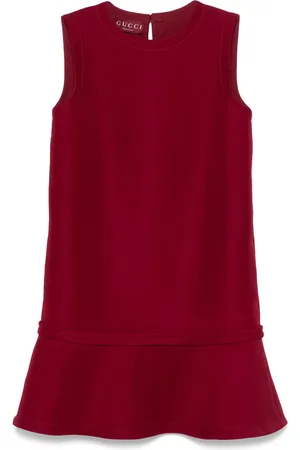 Gucci Vestido corto con dobladillo peplum
