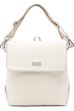 PESERICO SIGN Mochila con ribete de mostacillas