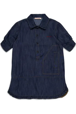 Marni Vestido camisero de mezclilla
