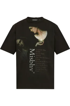 MISBHV Playera con estampado gráfico