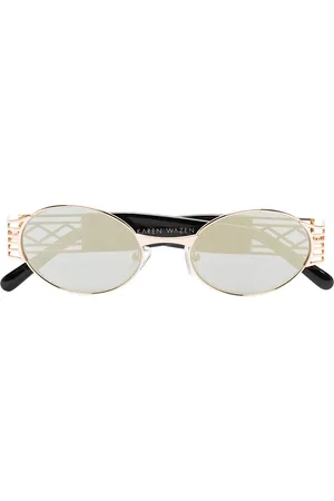 Karen Wazen Lentes de sol Pam con armazón oval
