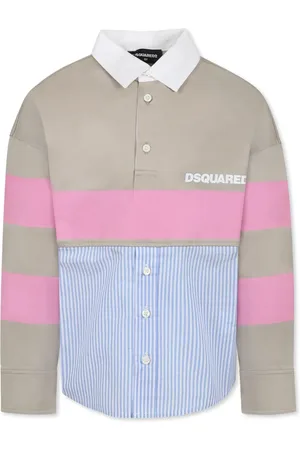 Dsquared2 Playera tipo polo con diseño color block