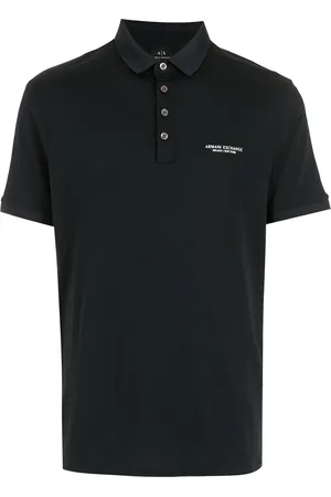 Armani Exchange Playera tipo polo con logo estampado