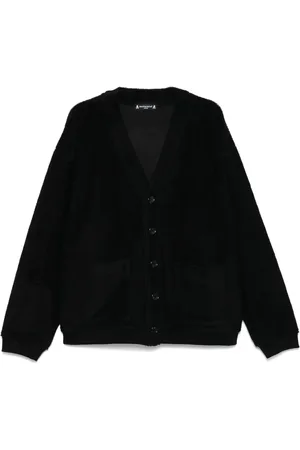MASTERMIND JAPAN Cárdigan con tejido de rizo en jacquard