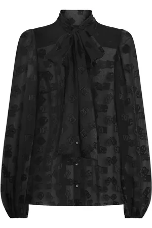 Dolce & Gabbana Blusa con logo estampado