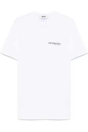 Msgm Playera con estampado La Vedetta