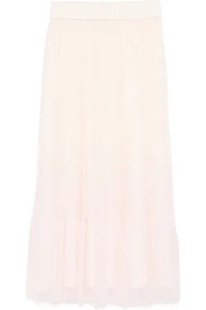 PESERICO SIGN Falda midi con efecto degradado