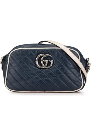 Gucci Bolsa crossbody Small Leather GG Marmont Torchon 2000-2015