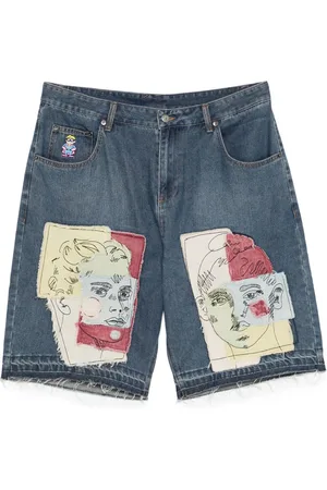 KIDSUPER STUDIOS Shorts con detalle de parche