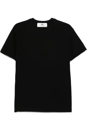 Elisabetta Franchi Playera con logo en relieve