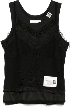 Maison Mihara Yasuhiro Camiseta a capas