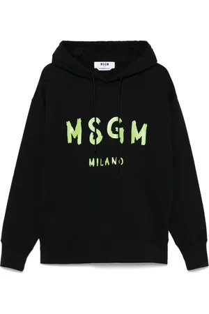 Msgm Hoodie con logo estampado