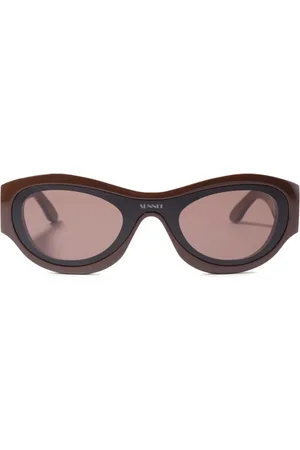 SUNNEI Lentes de sol con armazón geométrica