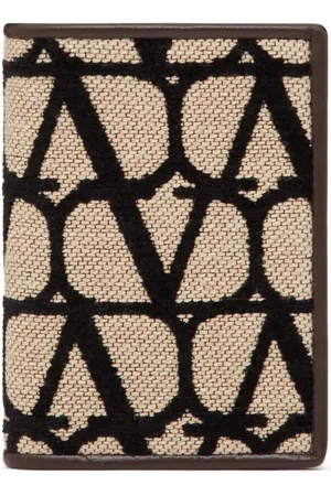 VALENTINO GARAVANI Cartera plegable con monograma en jacquard