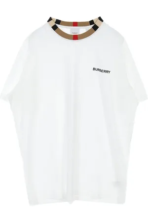 Burberry Playera de algodón con logo bordado 2010