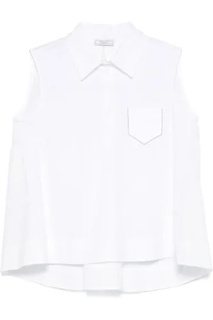 PESERICO SIGN Camiseta bordada con mostacillas