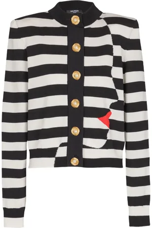 Balmain Cárdigan Face Mariniere