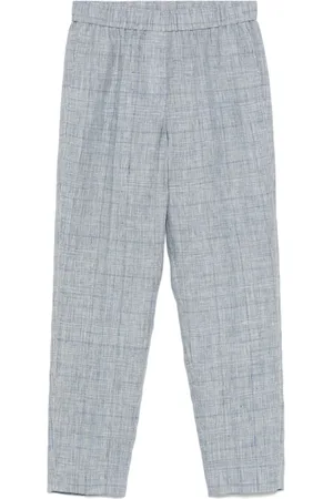 PESERICO SIGN Pantalones con motivo de cuadros príncipe de Gales