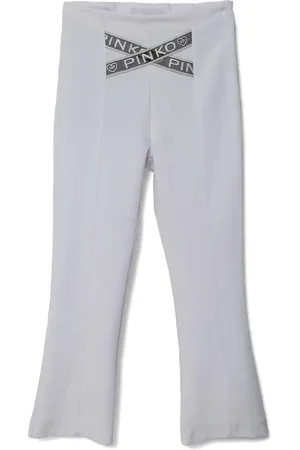 Pinko Pantalones cargo con logo bordado