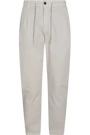 ELEVENTY Pantalones con cordones en la pretina