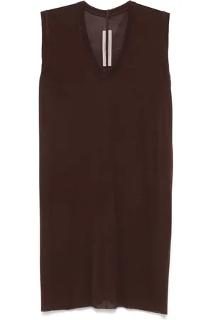 Rick Owens Camiseta con cuello en V