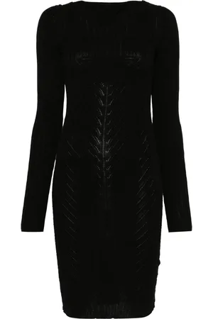 Rick Owens Vestido corto tejido