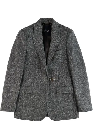 FAY Blazer con efecto mélange