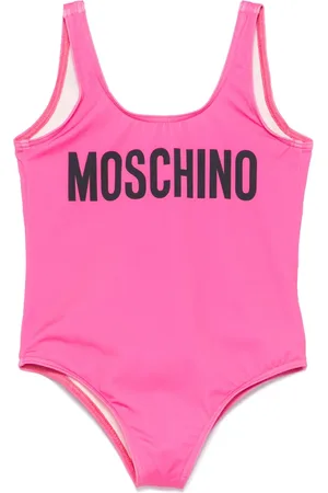 Moschino Traje de baño con logo estampado