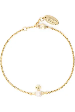 Vivienne Westwood Pulsera de cadena con detalle Orb