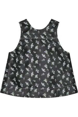 Ganni Top con estampado floral