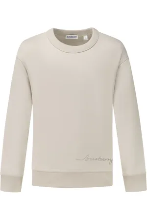Burberry Sudadera con letras del logo