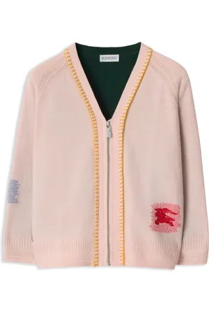 Burberry Cárdigan de cachemira con diseño color block