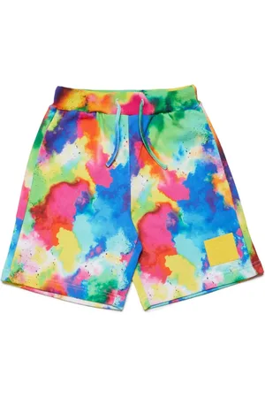 Dsquared2 Shorts deportivos con estampado de acuarela