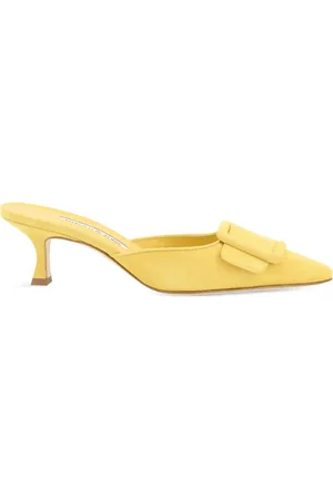 Manolo Blahnik Mules Maysale con tacón 50mm