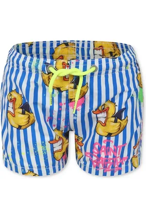 MC2 SAINT BARTH Shorts de playa estampados