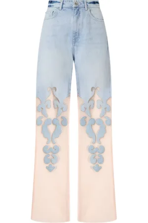 Pinko Jeans con tiro alto y aberturas