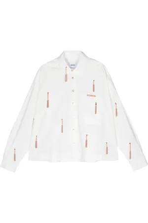 BONSAI Camisa con detalle de borlas