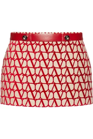 VALENTINO GARAVANI Falda corta Toile Iconographe