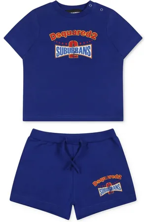 Dsquared2 Traje deportivo manga corta con logo estampado