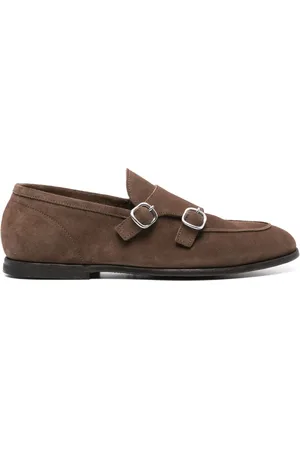 CENERE GB Zapatos monk con hebilla