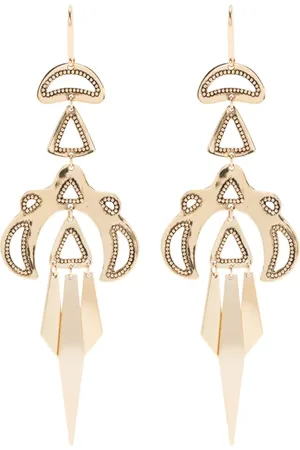 Isabel Marant Aretes con diseño de candelabro