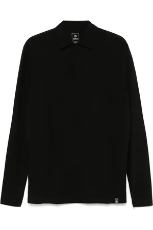 Boggi Milano Playera tipo polo de tejido jersey