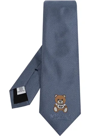 Moschino Corbata con motivo Bear