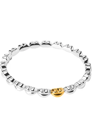 TANE México 1942 Pulsera Bésame en oro vermeil amarillo de 23kt y plata de ley