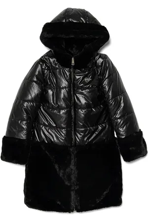 Guess Panelled puffer coat